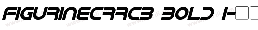 FigurineCrrCB Bold I字体转换